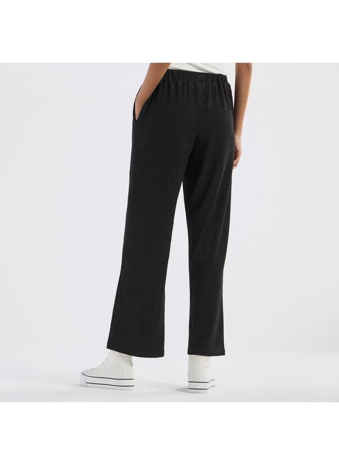 Splash FAV Textured Pants with Drawstring Closure  - Image 3
