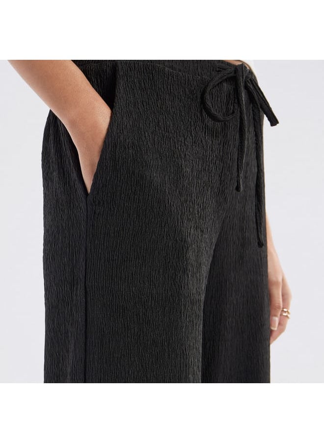 Splash FAV Textured Pants with Drawstring Closure  - Image 4