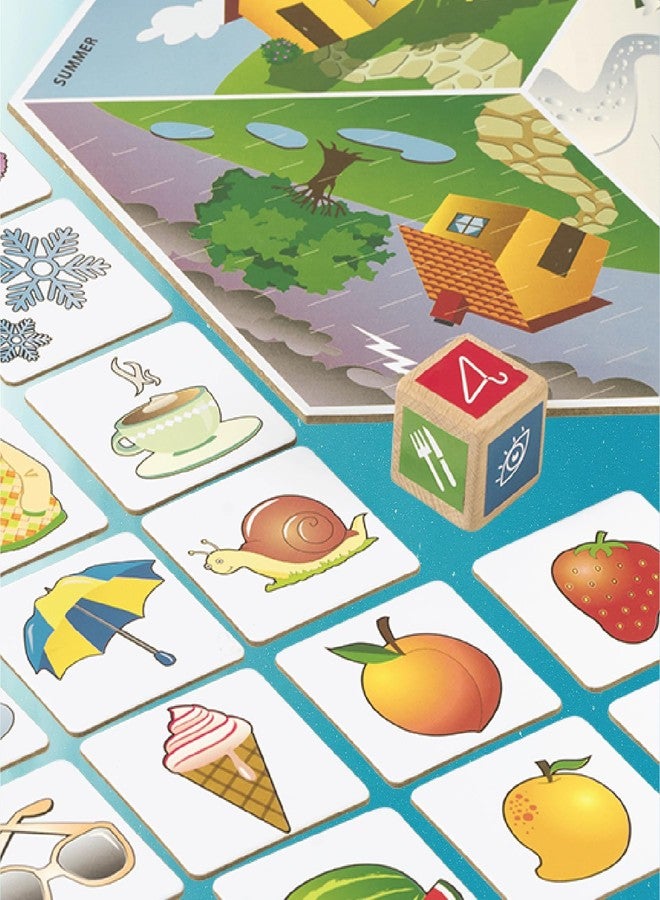 Clever Cubes Weather Watch, Fun Learning Games for Kids, Activity Games, Best Return Gifts Multicolor - Image 5