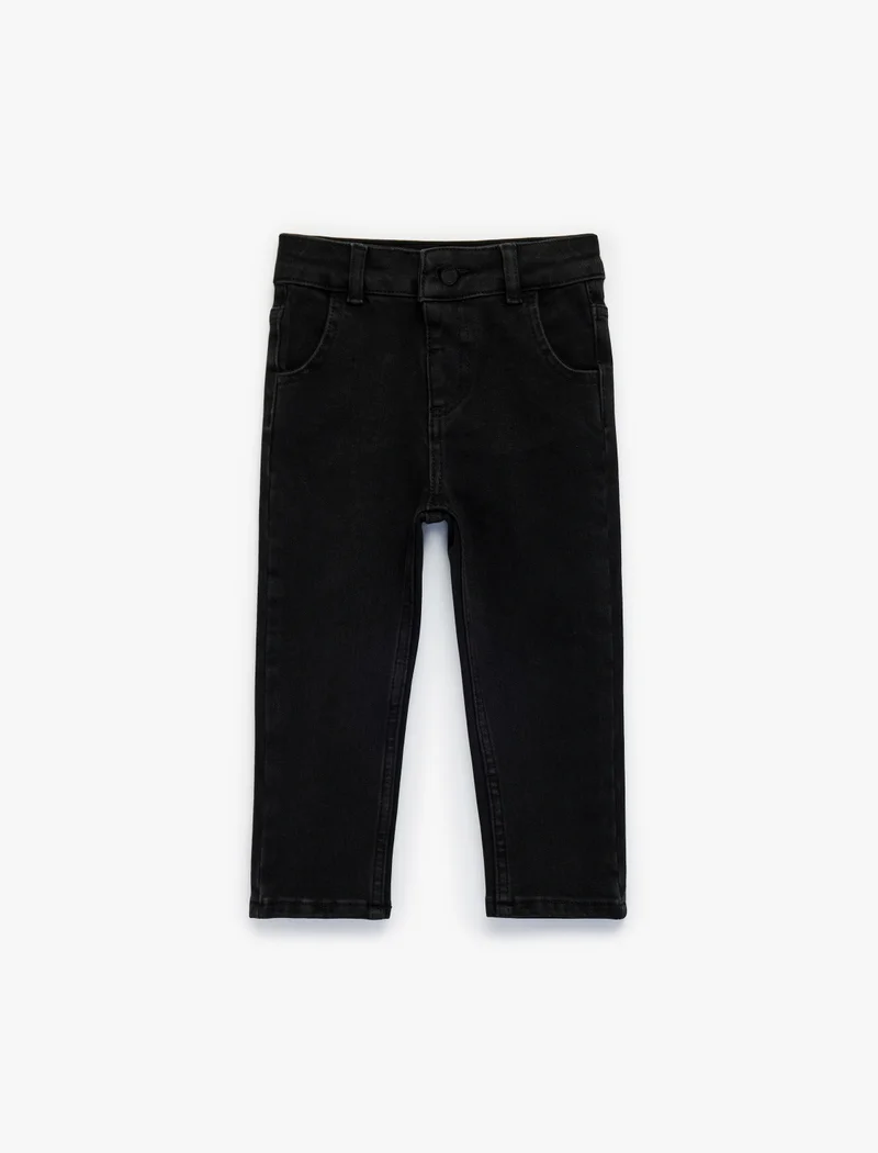 KOTON Medium Waist Jeans