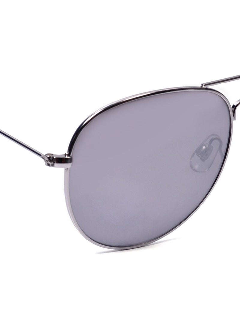 Levi's نظارات شمسية طيار للرجال LEV121U - عدسات رمادية أنيقة مع حماية من الأشعة فوق البنفسجية وإطار معدني كلاسيكي للاستخدام اليومي - Image 4