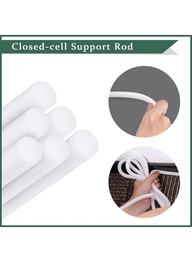 Biella 10Mtr White Colour Backer Rod For Gaps And Joints, Foam Rope Caulk Crack Joint Filler Roll Seal Weather Strip For Home Construction (12Mm) - Image 4