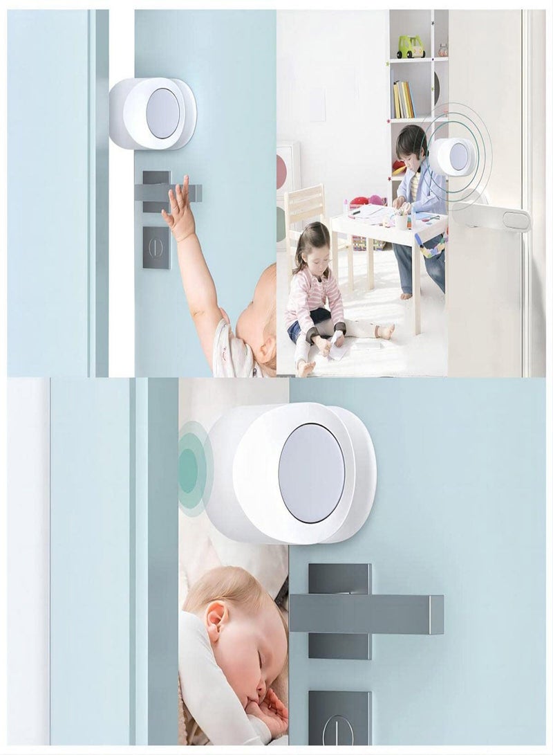 Door Safety Finger Guard, 4Pcs Pinch Guard for Children, Self Adhesive Rotating Child Proof Stopper Kid - Image 4