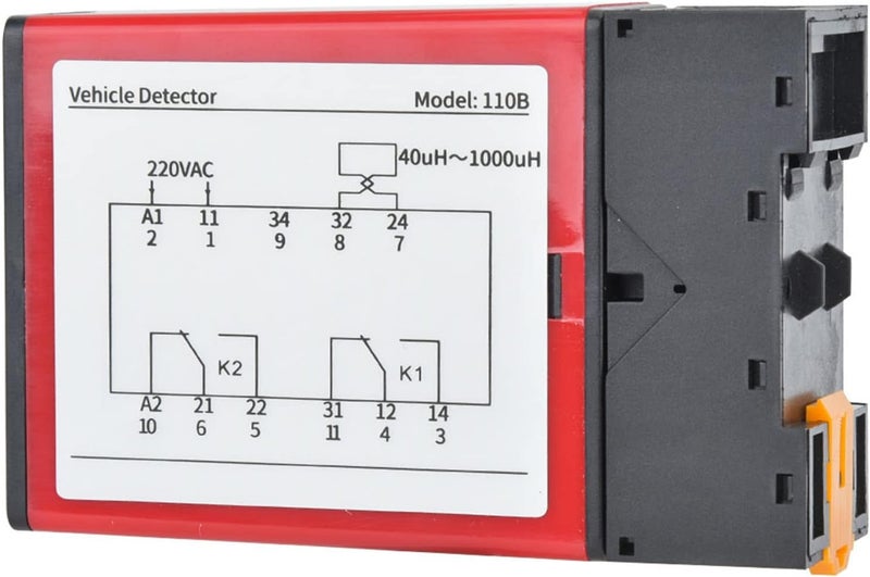 Single Channel Inductive Loop Vehicle Detector, Parking Lot Access Control, AC220V Power - High Sensitivity Adjustment, Ideal for Parking and Security Systems - Image 2
