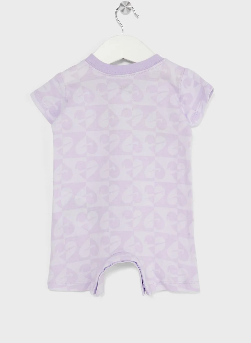 Nike Infant  Sweet Swoosh Romper