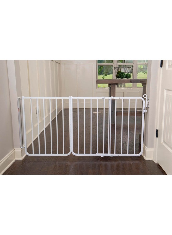 Cardinal Gates BX2 Baby Gate Extension - Fits Cardinal Gates Safety Gates - 21.75 Inch Wide Dog Gate Extension - White - Image 2