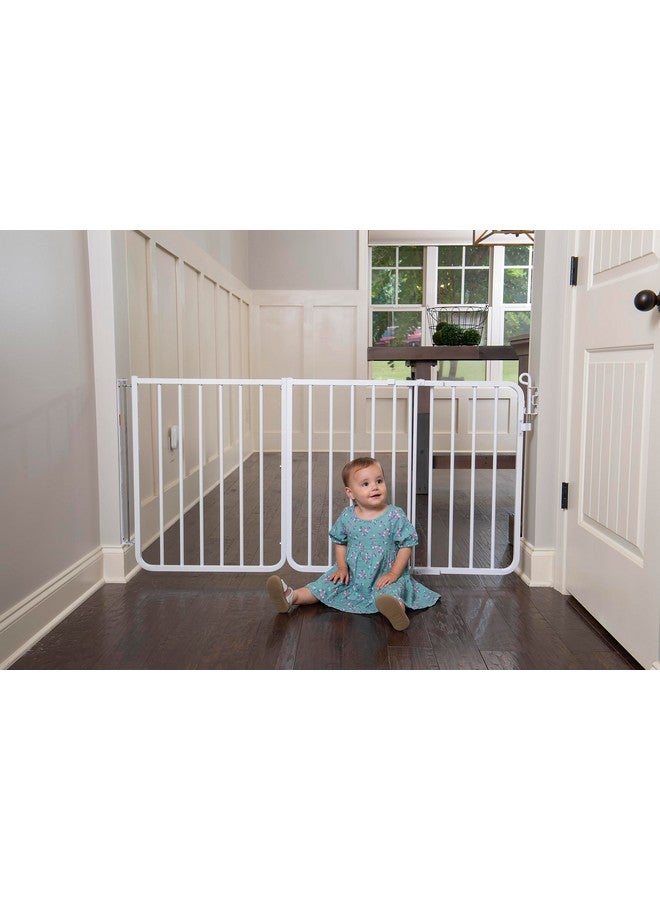 Cardinal Gates BX2 Baby Gate Extension - Fits Cardinal Gates Safety Gates - 21.75 Inch Wide Dog Gate Extension - White - Image 3