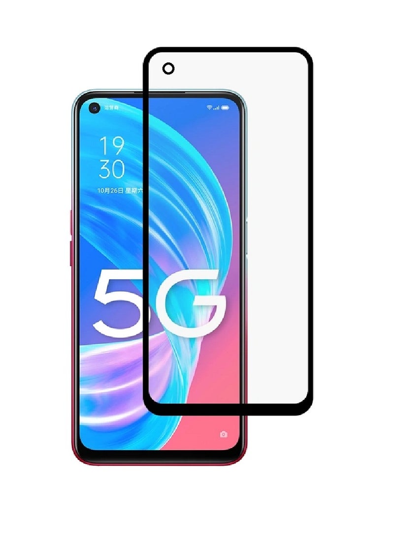 Super Tempered Glass Screen Protector 5D Designed For Oppo A72 5G Full Glue Edge to Edge Full Screen Coverage And Bubble Free - Image 1