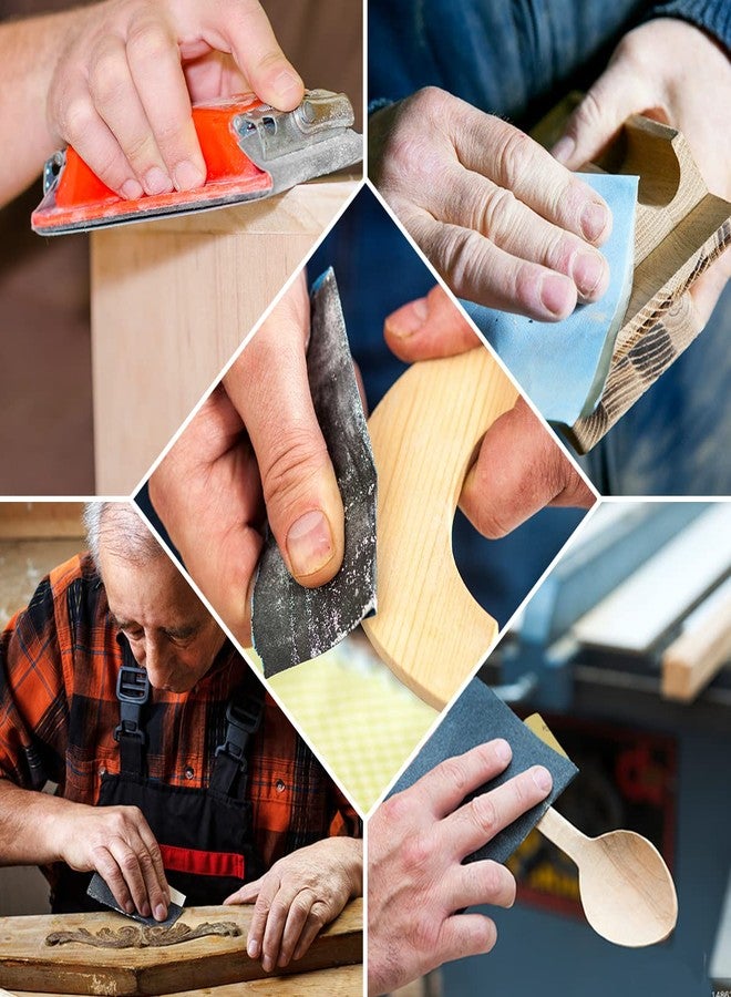 ورق صنفرة دوسودان 17 قطعة، للاستخدام الجاف والرطب، بدرجات خشونة متنوعة من 120 إلى 10000، فائق النعومة، مثالي لتشطيب الأثاث الخشبي، وصنفرة المعادن، وتلميع السيارات، مقاس 9 × 3.6 بوصة. 17 ورقة صنفرة - Image 5