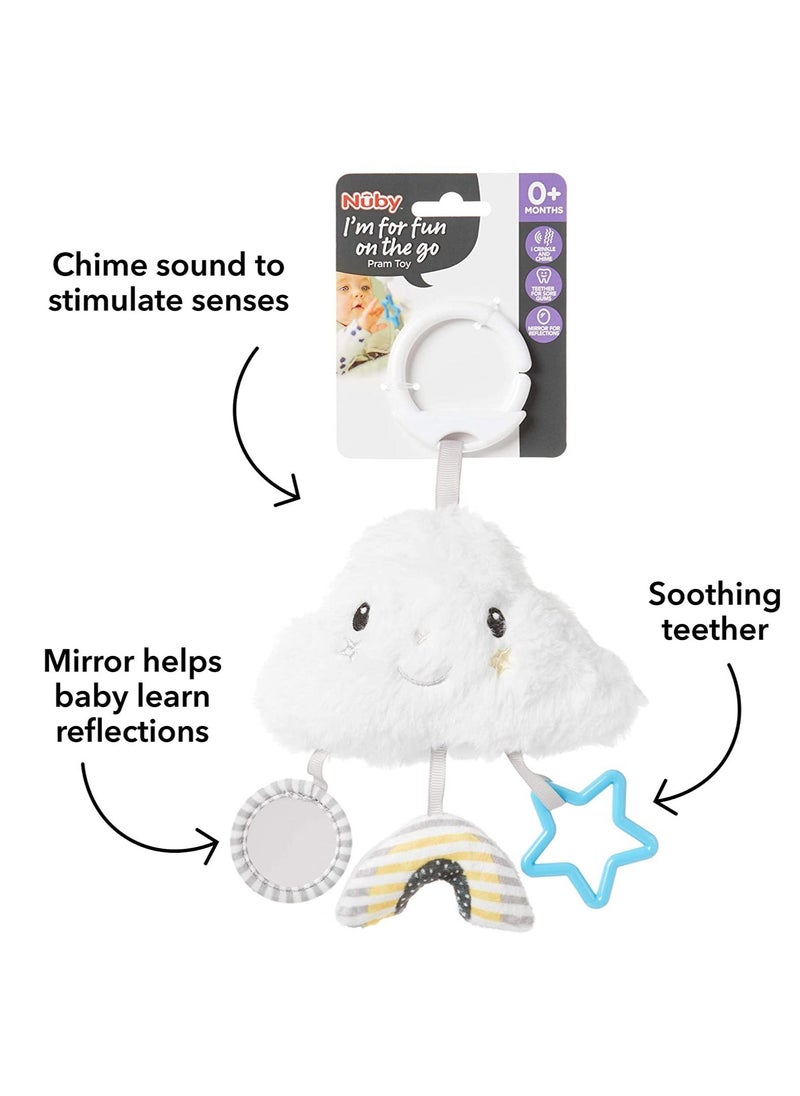Nuby Cloud baby toy suitable from newborn 0-12 Month  - Image 1