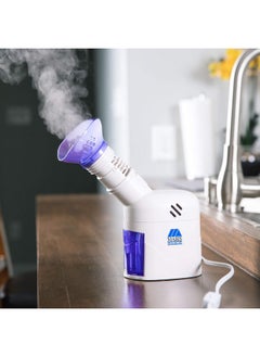Mabis MABIS Facial Steamer, Steam Inhaler, FSA Eligible, Vaporizer or Vocal Steamer with Aromatherapy Diffuser and Soft Face Mask for Cleansing, Sinus Pressure, Congestion, Colds and Cough, 25mL  - Image 2