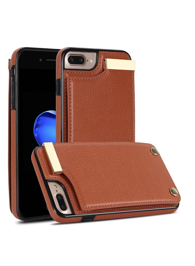 اس-توب جراب لهاتف iPhone 8 Plus / 7 Plus مزود بمشبك معدني وفتحات للبطاقات - Image 1