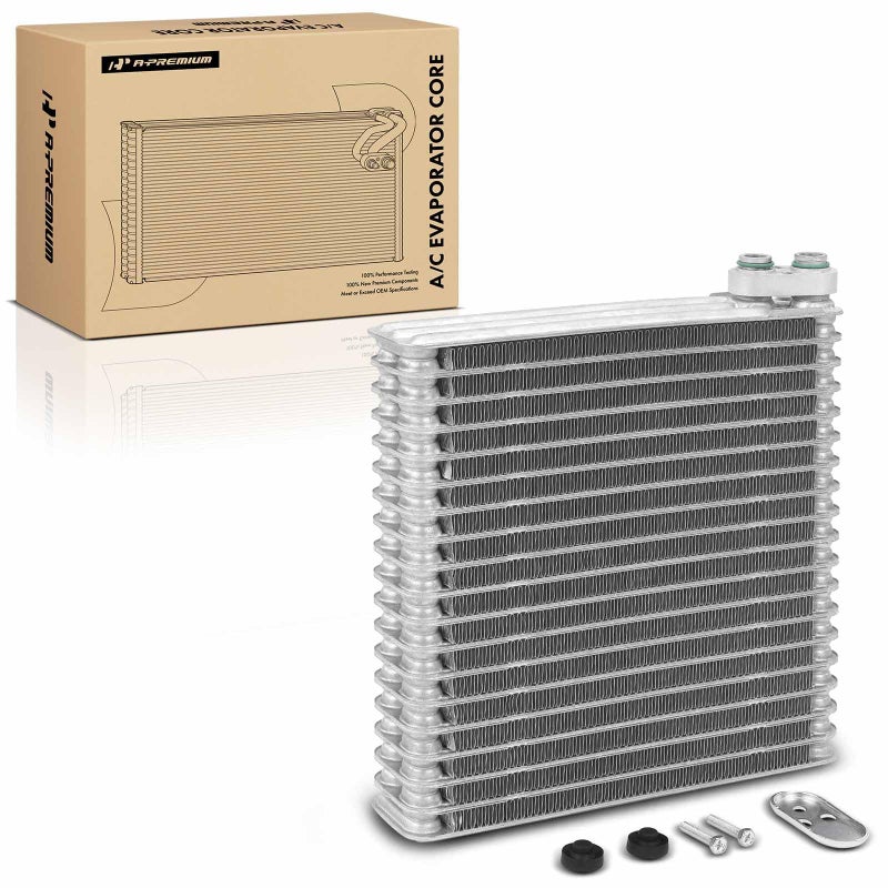 APremium AC Evaporator Core Compatible with 15L Mazda 2 2011 2012 2013 2014 with Pressing Plate