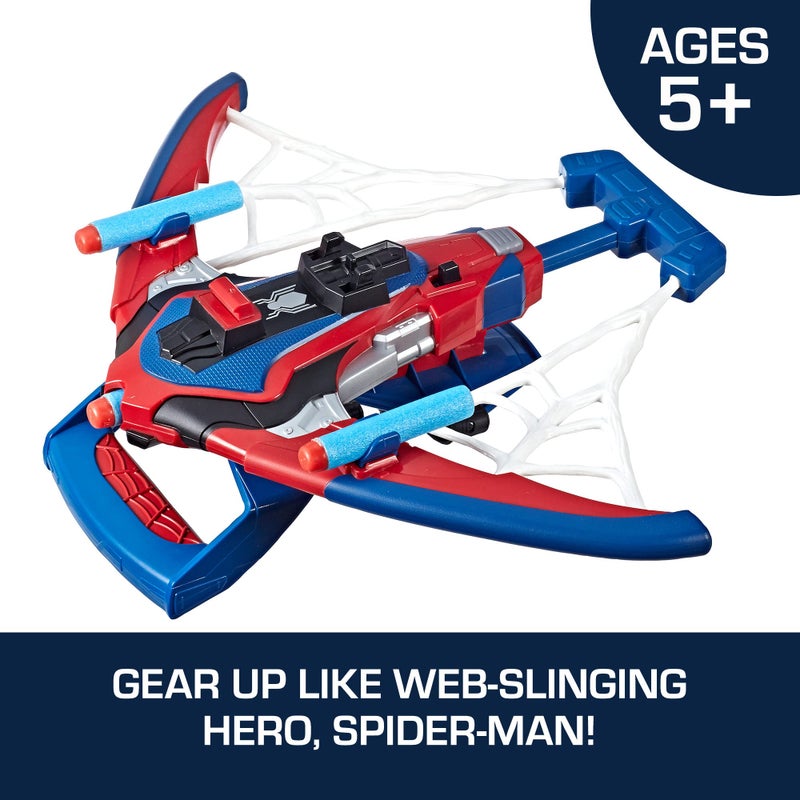 Marvel Spider-Man Web Shots Spiderbolt NERF Powered Blaster Toy, Fires Darts, 3 Darts, Kids 5+ Years (Amazon Exclusive) - Image 3