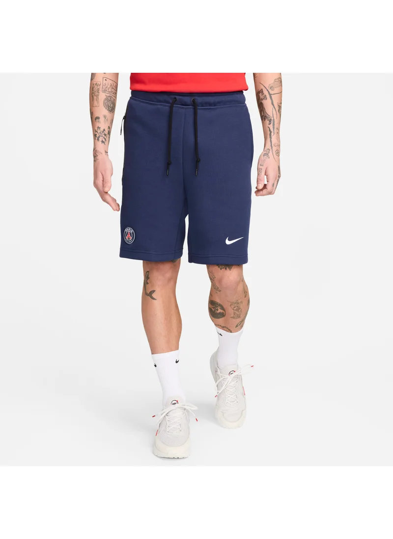 Nike Men's Football Paris Saint-Germain Tech Fleece Shorts