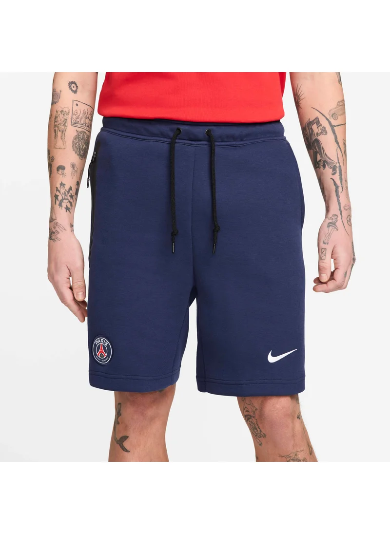 Nike Men's Football Paris Saint-Germain Tech Fleece Shorts