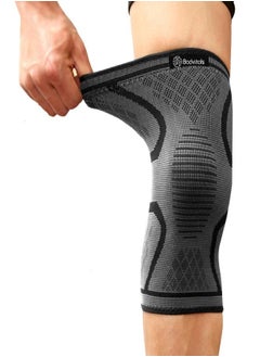 BODVITALS Knee Brace - Knee Compression Sleeve - Sports Care Knee - For Men And Women, Running, Indoor & Outdoor Sports, Gym, Cycling, Football, Basketball And Weightlifting (Black, Xl) - pzsku/ZBD8DFCB8EC723D0846B7Z/45/_/1723541203/d218442d-c5de-46cc-a6d6-0c2bd4fcefb6