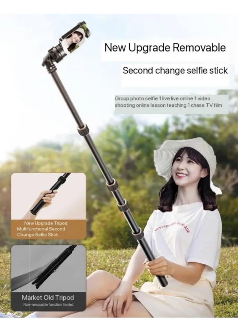 NP-3180S Professional Camera Tripod with 360 Degree Stable Flip Lock and Aluminum Alloy Legs - Black  - Image 2