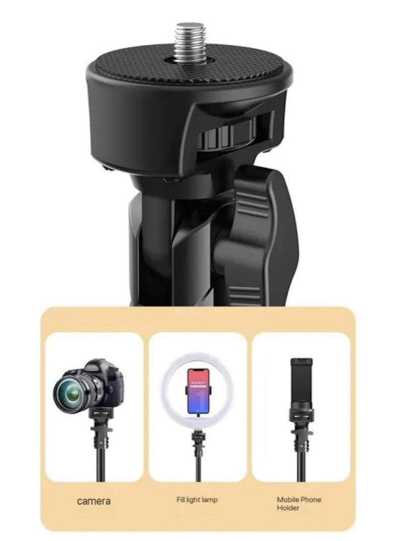 NP-3180S Professional Camera Tripod with 360 Degree Stable Flip Lock and Aluminum Alloy Legs - Black  - Image 3