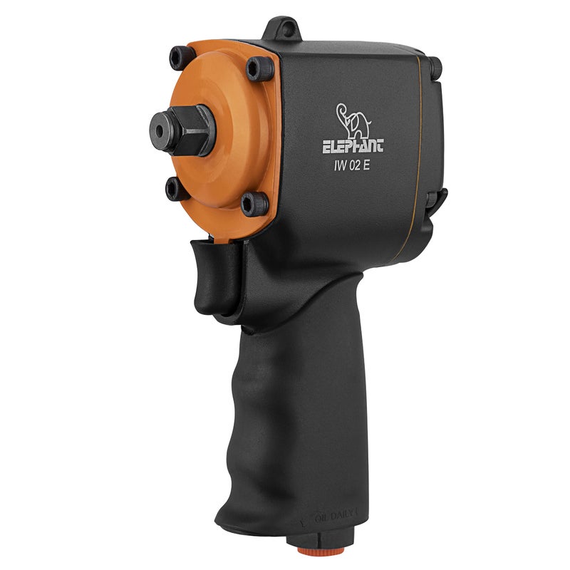 Elephant 1/2 Inch Ultra Compact Air Impact Wrench for Industrial Use | IW-02E - Image 3