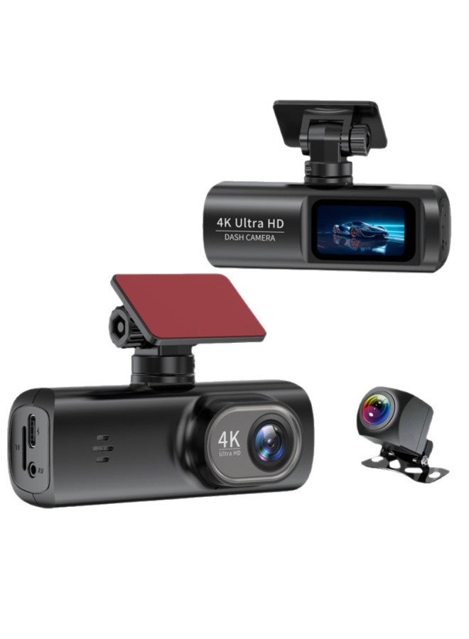 Neutral K Dash Cam Hd Night Vision Front And Rear Dual Recording Mobile Phone Interconnection Backup Camera Vehicle Recorder - Image 1