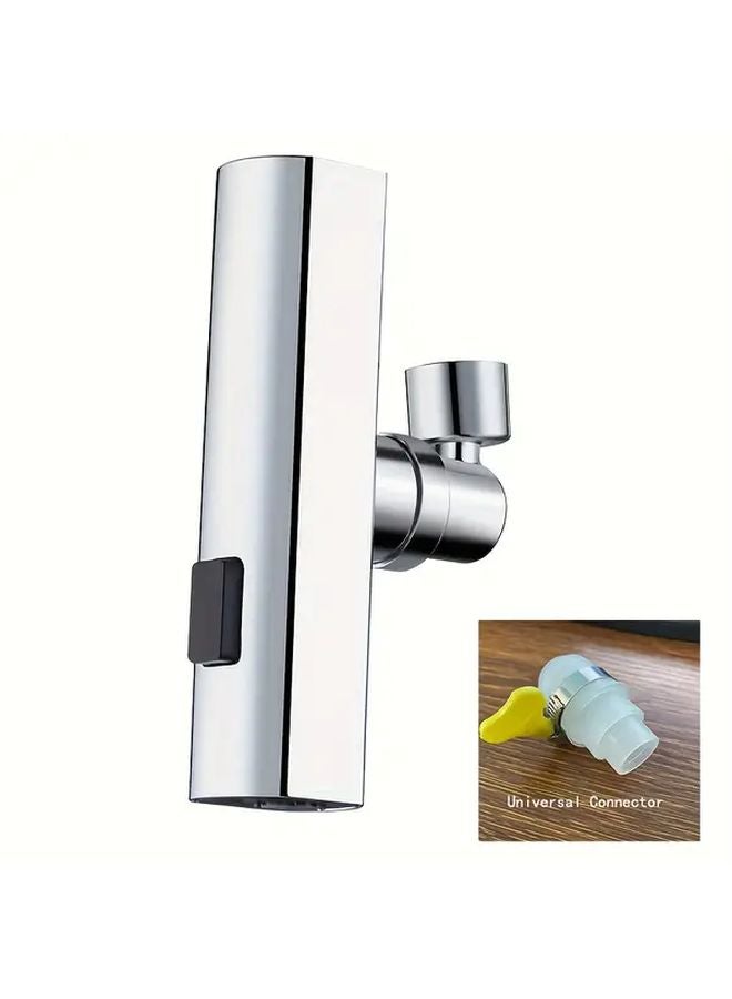 1 قطعة محول صنبور متعدد الوظائف مع 3 أوضاع تحكم وسهل التركيب ومقاوم للتسرب - Image 5