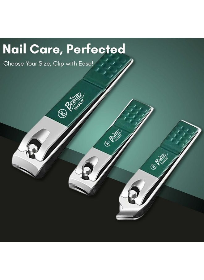 Nail Cutter Set, Ultra Sharp Sturdy Fingernail Toenail Clipper Nail Clipper With Glass File 16 Pcs Set For Men Women Adult Nail Cutter Set For Thick Toenails & Nails Green - pzsku/ZBD8E2E0B63BDF46B82CCZ/45/_/1735567070/558a5730-9f3e-43a1-9f08-e393d47962a2