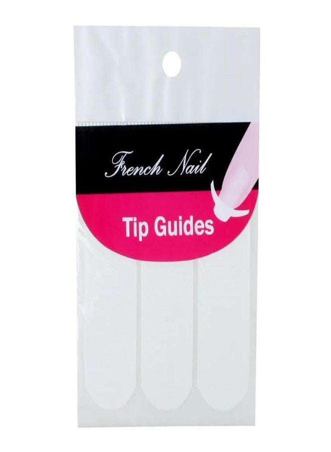 Jinshining 240 Pcs White French Manicure Nail Art Stickers Strips, Guide Stickers Moon Shape Design Self-Adhesive Nail Sticker Tips for Manicure Decoration DIY Tools Stickers and Decals Nail Art Accessories - Image 2