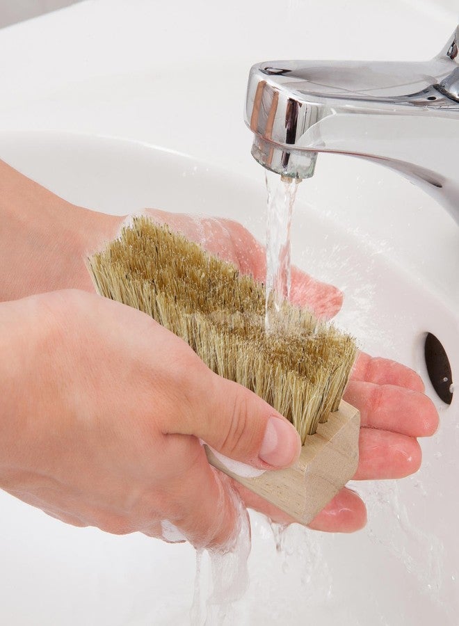 Tbestmax Nail Cleaning Brushes Wood for Fingernails Non-Slip Brush Wooden Nail Brushes 4 Pack - Image 5