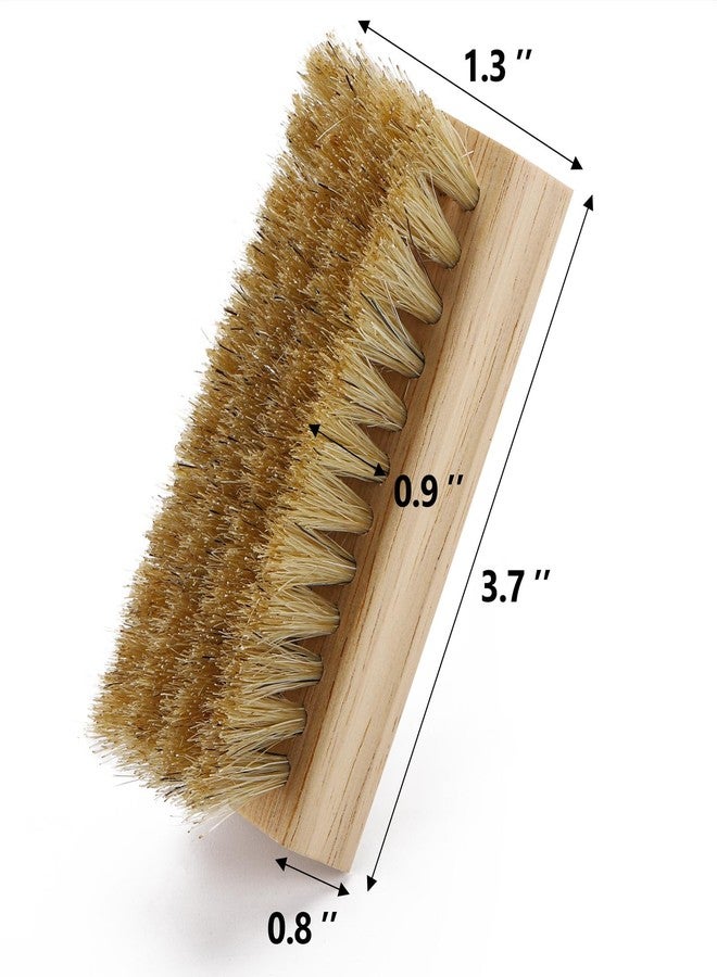 Tbestmax Nail Cleaning Brushes Wood for Fingernails Non-Slip Brush Wooden Nail Brushes 4 Pack - Image 4
