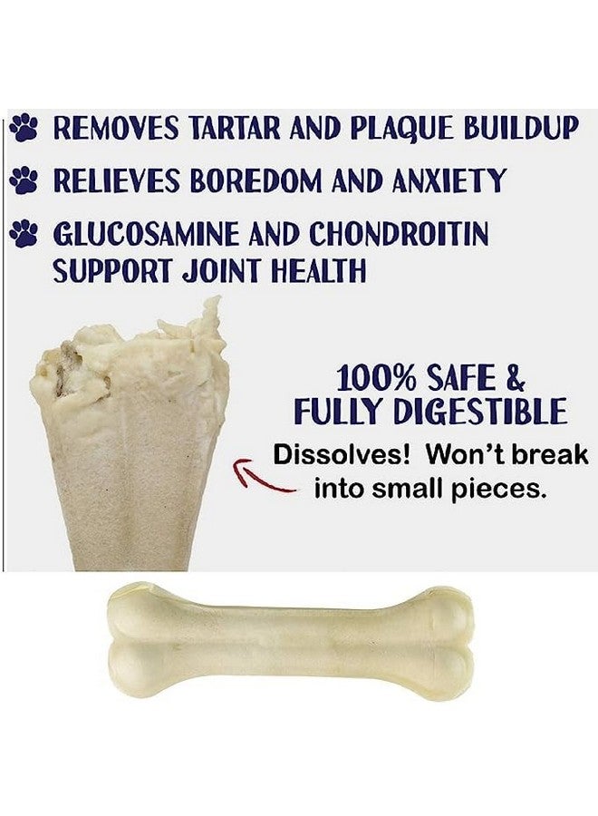 Pet'S Combo 6 Inch 6 Pcs Bone And 250 Gm Spiral Munchy Chicken Flavour Rawhide Munchy Stick For Dogs And Puppies