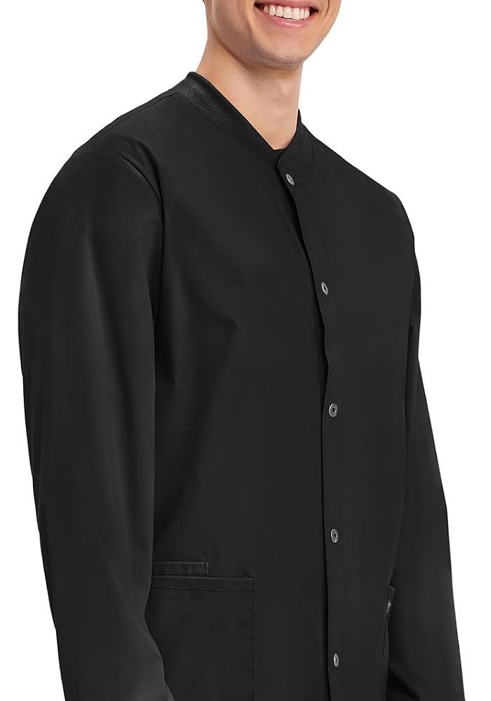 Cherokee WW360 Men's Warm-Up Jacket - Black, XL - Image 4