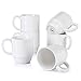 Sweese 609.001 Porcelain Stackable Mug Set - 21 Ounce for Coffee, Tea and Mulled Drinks - Set of 6, White - Image 2