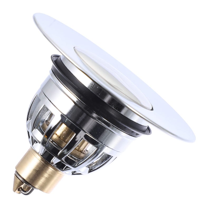 Universal Sink Drain Cover Non Slip Washbasin Plug Easy Install Water Strainer - Image 2
