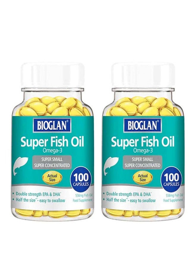 BIOGLAN زيت السمك الفائق، 100 كبسولة  - Image 2