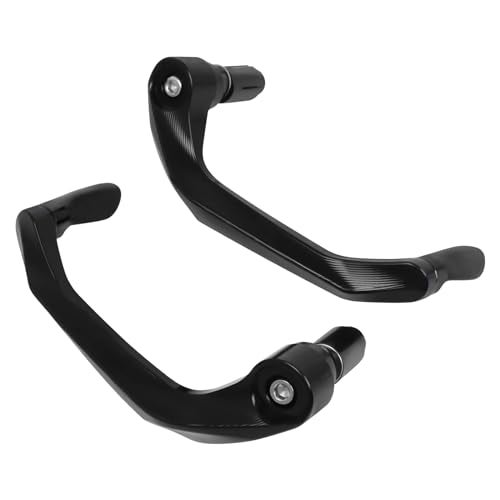 CHIFUN Motorcycle Lever Guard 78 22mm Brake Clutch Lever Protector Aluminum Handlebar Hand Guard Replacement for Scooters Electric Bikes Dirt Bike ATV MX Enduro MotorcrossBlack - Image 1