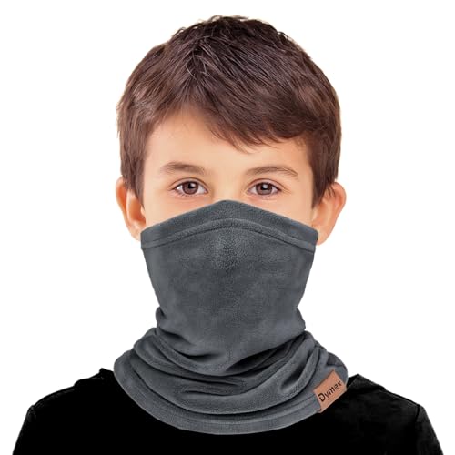 Dymex Kids Neck Warmer Gaiter Winter Fleece Face Neck Cover Balaclava Cold Weather Windproof Face Mask for Boys Girls - Image 2