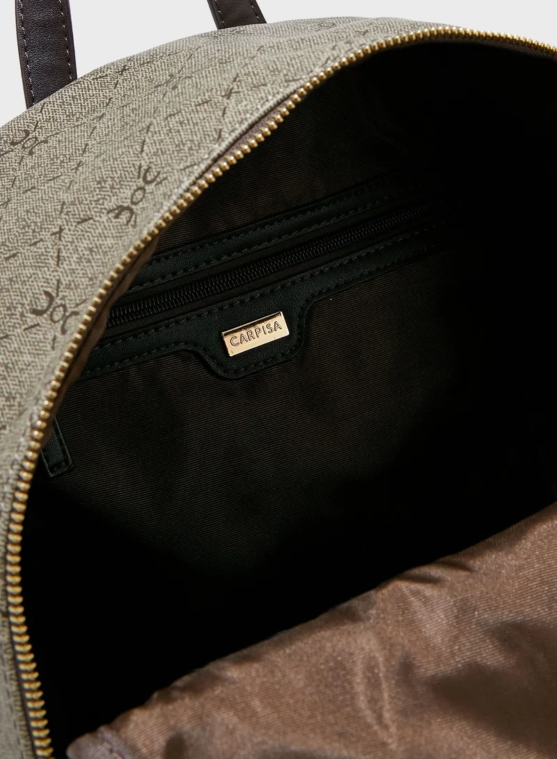 CARPISA Front Zip Pocket Backpack