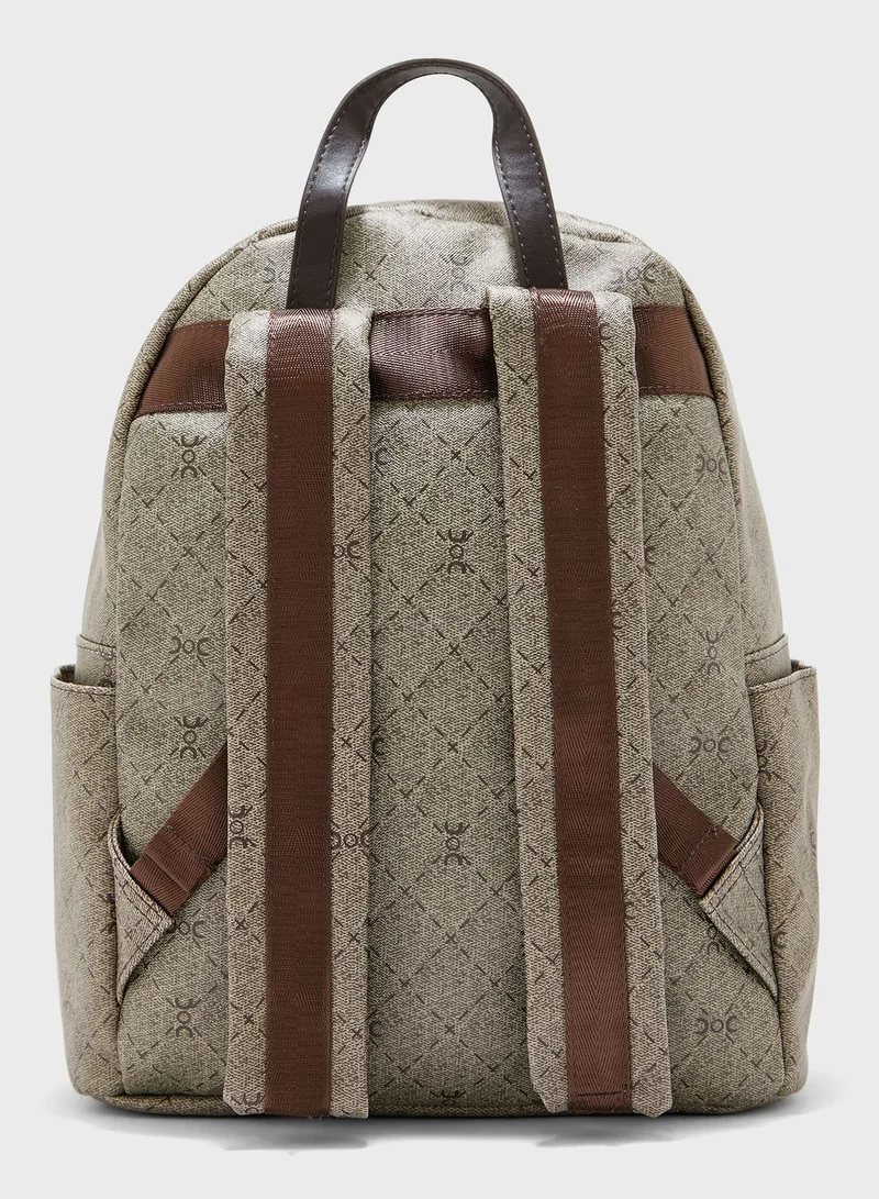 CARPISA Front Zip Pocket Backpack