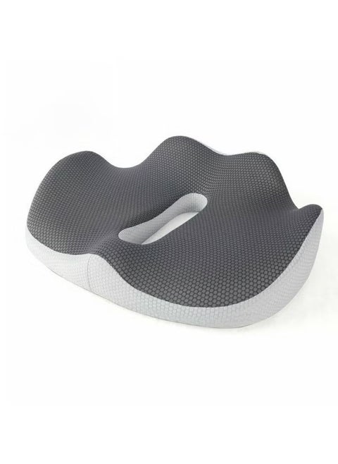 Medical Memory Foam Seat Cushion For Lower Back And Spine Support And Spine And Relieve Hemorrhoid Pain