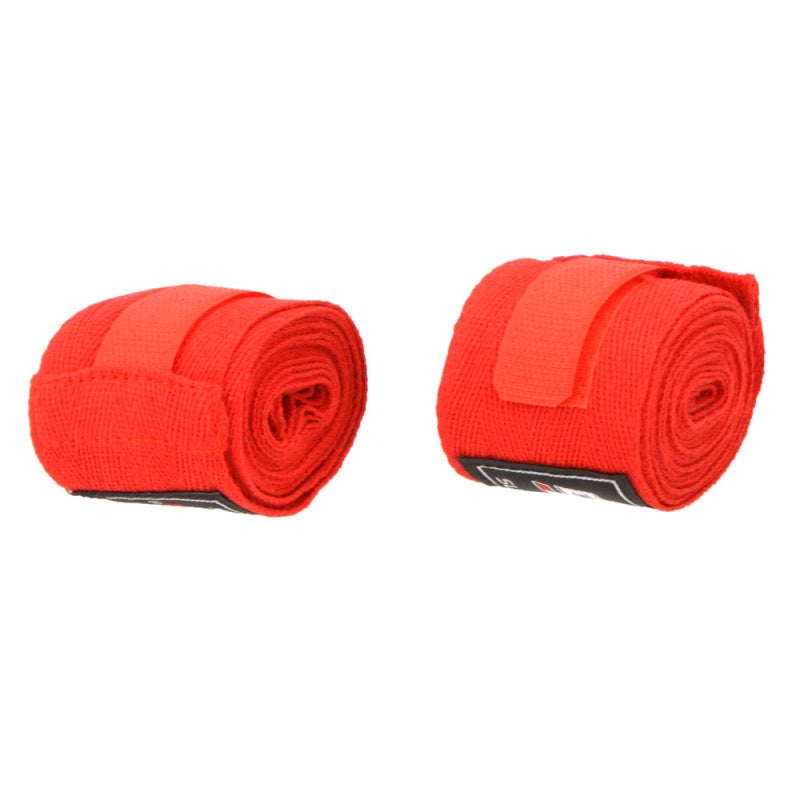 SUTENG Cotton Sports Strap 2.5m/8.2ft Length 5cm/2.0in Width 100% Cotton Breathable Wicking - Hand Knuckle Wrist Support Boxing Strap for Taekwondo Boxing Martial Art Competitions Daily Training - Image 4