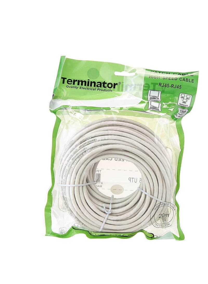 Terminator Terminator Patch Cord Cat6 Utp 20M 