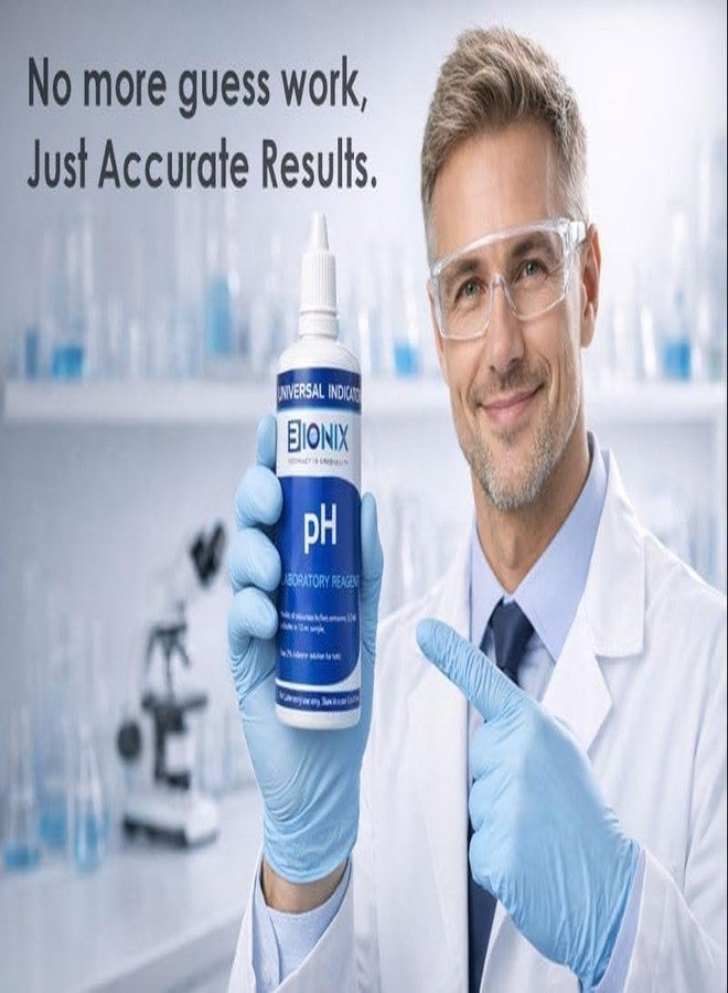 BIONIX pH Universal Indicator Solution 1-14 (110 ml). - Image 4