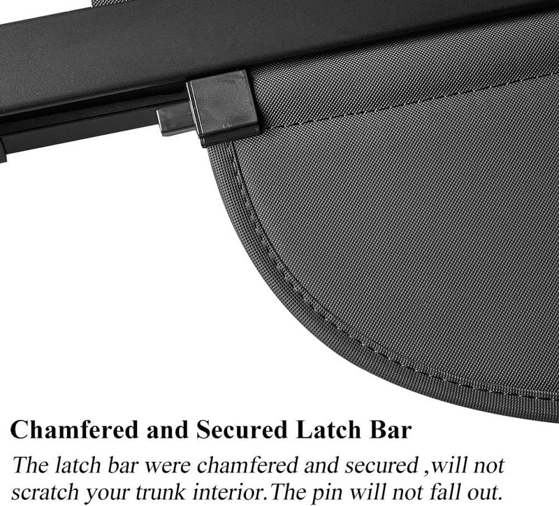 Vesul Shade Mat Visor for Jeep Grand Cherokee 2011-2020 - Black - Image 4