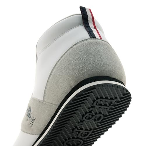 U.S. Polo ASSN. Unisex RANO Sneakers - (UK8) (US9) (2FD25283G07) Grey - Image 5