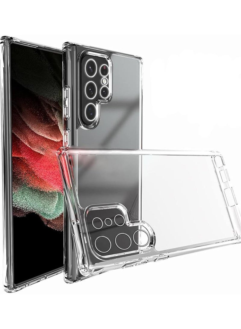 Shockproof transparent case for Samsung Galaxy S22 Ultra 