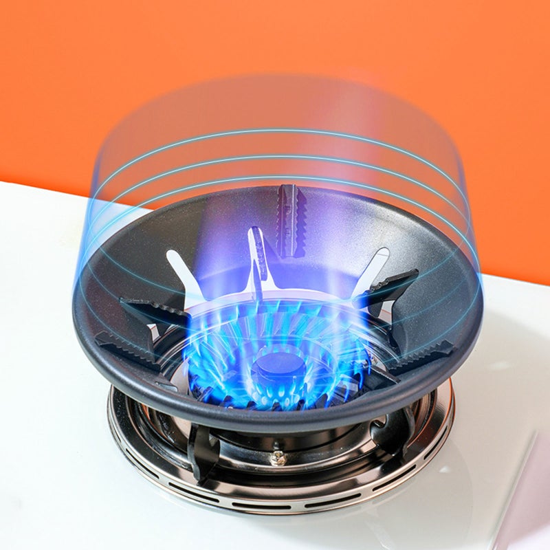Energy Saving Cover Gas Stove Rack Accessories Heat Insulation Energy Gathering Round Aggregate Fire Reflection Gas Stove(Type 2) - Image 3