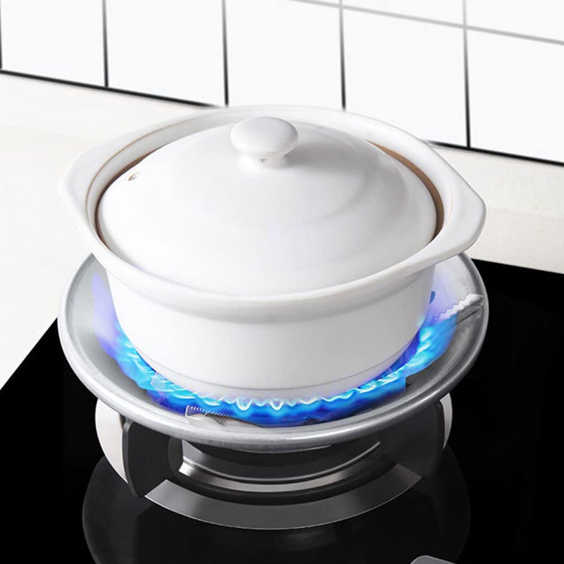 Energy Saving Cover Gas Stove Rack Accessories Heat Insulation Energy Gathering Round Aggregate Fire Reflection Gas Stove(Type 2) - Image 2