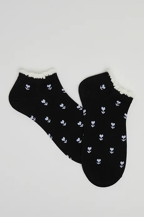 أر أند بي 3 Pack Patterned Ankle Socks