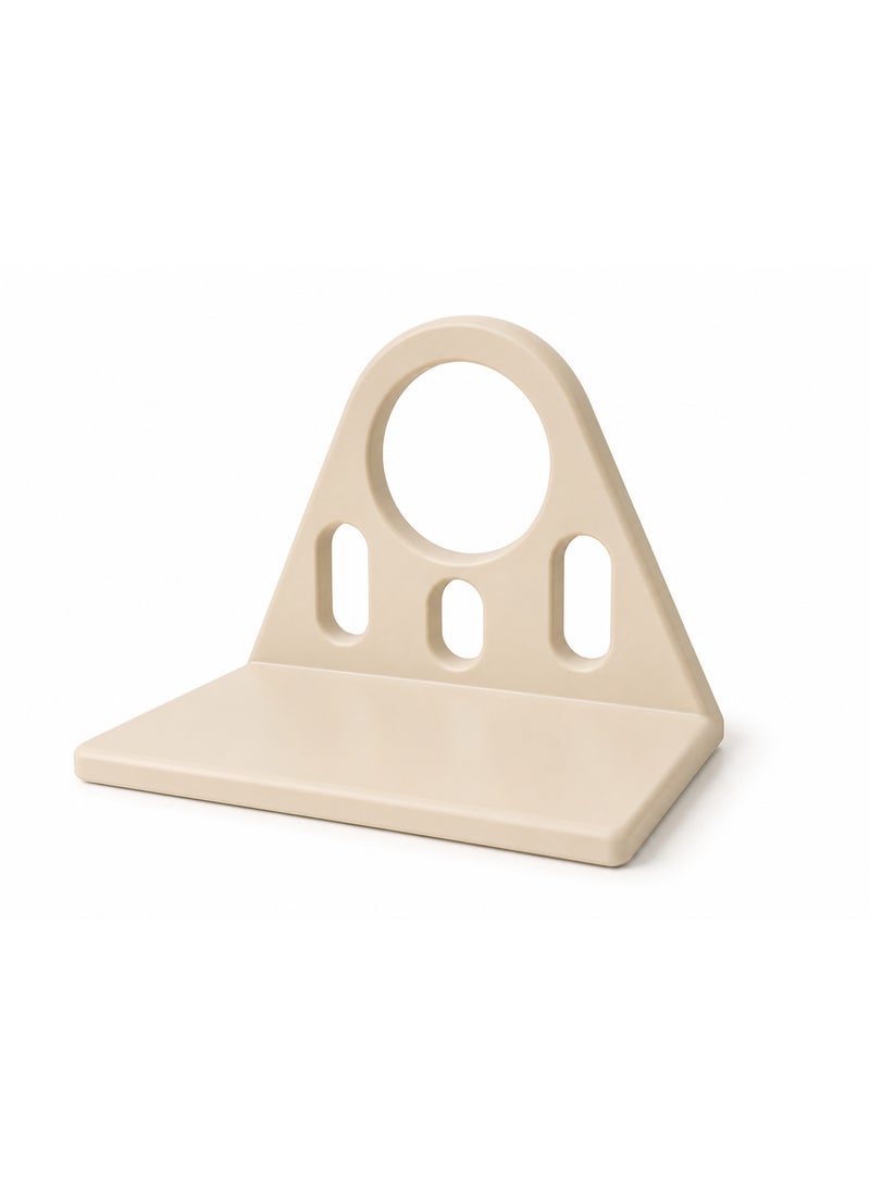 Wall Outlet Phone Charging Shelf Holder, Wall Mounted Stand for Smartphones & Cables - Image 1